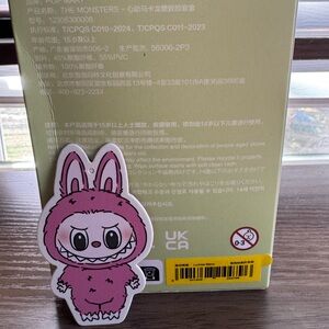 Unopened Authentic Labubu Exciting Macarons Pendant 💗Pop Mart 7” – Lychee Berry